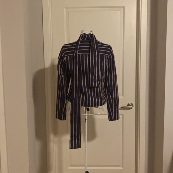 Banana Republic Preppy Striped Blazer - Picture 2 of 4